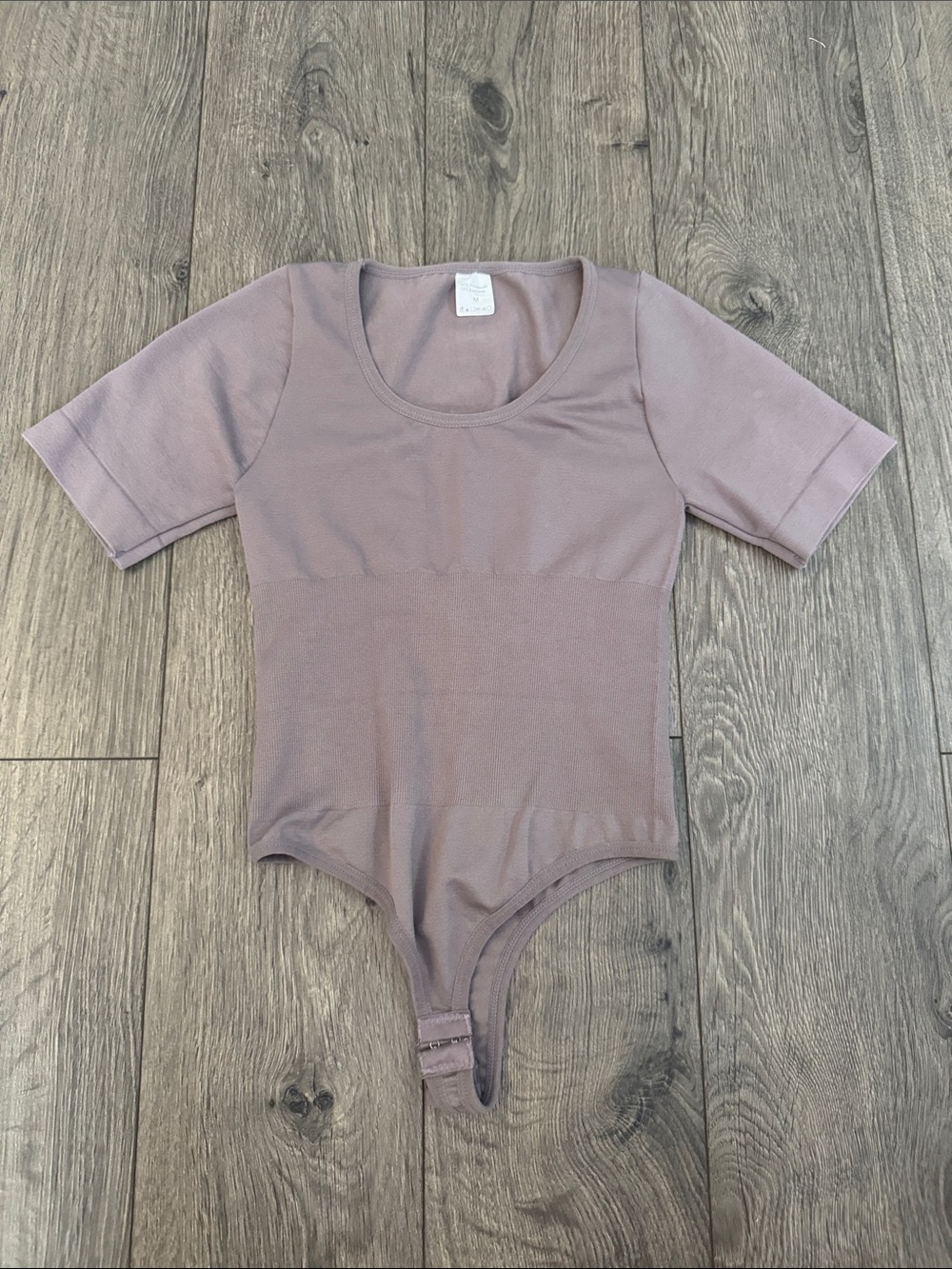 SHEIN Mauve Short Sleeve Bodysuit - BNWOT never worn